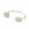 "Bubble" Gold And Diamonds Bangle (SMALL)