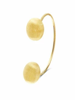 "Bubble" Gold Bangle (LARGE) -Nanis Sales 1202