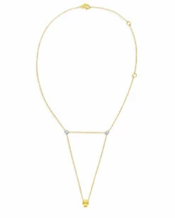 "Luce" 3 In 1 Gold And Diamonds Convertible Necklace (SMALL) -Nanis Sales 1315 5f352b5b 9fdb 4934 8912 c7fb9a0d5d70