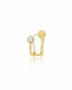 "Trilly" Gold And Diamonds Earcuff