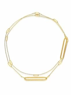 Libera Gold Chanel Necklace Chain -Nanis Sales 1575