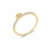 "Élite" Diamonds And Gold Essential Ring 2 "Élite" Diamonds And Gold Essential Ring -Nanis Sales 180