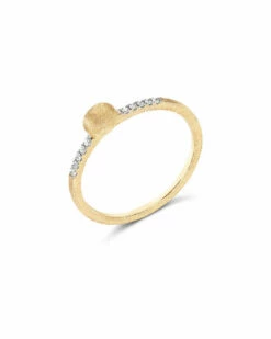 "Élite" Diamonds And Gold Essential Ring
