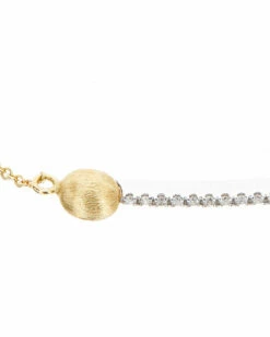 "Élite" Gold And Diamonds Bar Bracelet -Nanis Sales 223