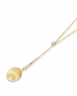 "CANDLE" Gold And Diamonds Charming Pendant -Nanis Sales 303