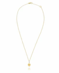 "Élite" Gold And Diamonds Small Necklace -Nanis Sales 442