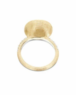 "Élite" Gold Boule And Diamonds Ring -Nanis Sales 456