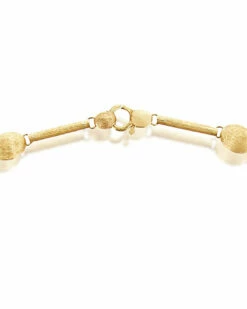 "Aria" Gold And Diamonds Bars Collar Necklace -Nanis Sales 546