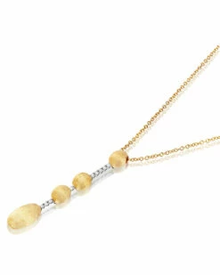 "Élite" Gold And Diamonds Contemporary Pendant -Nanis Sales 574