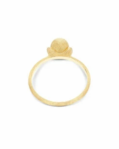 "Élite" Diamonds And Gold Boule Ring -Nanis Sales 845