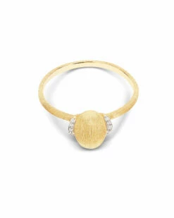 "Élite" Diamonds And Gold Boule Ring -Nanis Sales 847