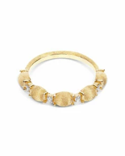 "Élite" Diamonds And Tiny Gold Boules Ring -Nanis Sales 960
