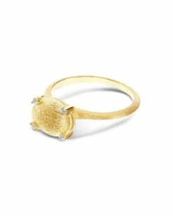 "Ipanema " Gold And Diamonds Ring -Nanis Sales 997