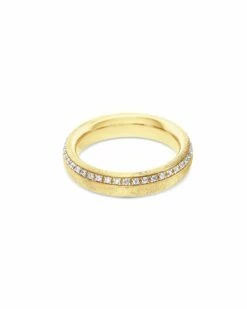 Libera Icon Gold And Diamonds Tiny Engagement Ring -Nanis Sales AS1 604 ST F1