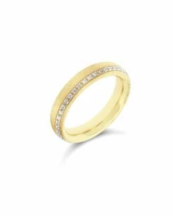 Libera Icon Gold And Diamonds Tiny Engagement Ring