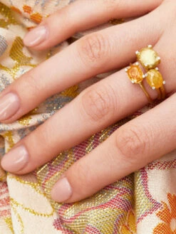 "Ipanema " Gold, Citrine Quartz And Diamonds Ring -Nanis Sales AS10 576 AS15 576 AS9 5762 9317fc31 3e56 4fe9 add9 1669e929a064