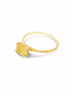 "Ipanema " Gold, Sapphire And Diamonds Ring -Nanis Sales AS10 576 ST F2