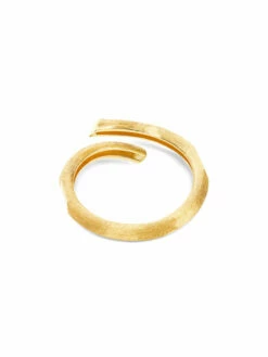 Libera Gold And Diamonds Twist Ring -Nanis Sales AS11 602 ST B