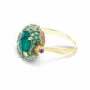 "Reverse" Gold, Sapphire, Tsavorite, Amethyst, Green Labradorite And Rock Crystal Double-face Ring (MEDIUM) -Nanis Sales AS12 584 ST W2