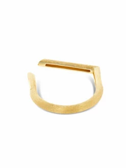 Libera Gold And Diamonds Opened Look Ring -Nanis Sales AS12 602 ST B
