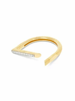Libera Gold And Diamonds Opened Look Ring -Nanis Sales AS12 602 ST F2