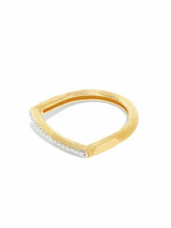 "Libera" Gold And Diamonds Pavé Essential Ring -Nanis Sales AS13 602 ST F2
