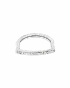 "Libera" Gold And Diamonds Pavé Essential Ring -Nanis Sales AS13 602 ST F4