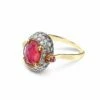 "Reverse" Gold, Diamonds, Rubies And Rock Crystal Double-face Ring (MEDIUM) -Nanis Sales AS26 584 F1