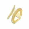 Libera Icon Gold And Diamonds Statement Ring