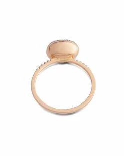 SUNSET "Dancing élite" Rose Gold And Diamonds Romantic Engagement Ring (medium) -Nanis Sales AS30 583 ROSE4