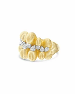 "Trasformista" Gold Drops And Diamonds Ring -Nanis Sales AS4 251 ST 3