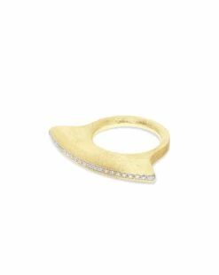 Libera Icon Gold And Diamonds Contemporary Ring