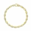 "Diva" Gold And Diamonds Tennis Bracelet