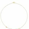 "Rainbow" Gold And Natural Stones Necklace (SMALL) -Nanis Sales CN11 603 ST F