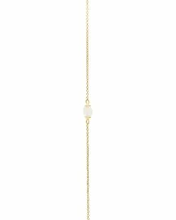 "White Desert" Gold And Moonstone Necklace (LARGE) -Nanis Sales CN13 603 ST F 1 08d449af 2279 4240 98bc d1777bd3821c
