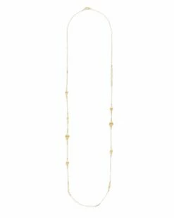 "Élite" Gold And Diamonds Chanel Necklace -Nanis Sales CN3 583