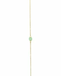 "Amazonia" Gold And Green Aventurine Necklace (LARGE) -Nanis Sales CN3 603 ST F 1