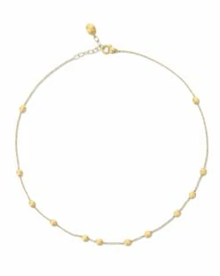 "soffio" Gold Boules Collar Necklace