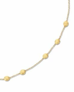 "soffio" Gold Boules Collar Necklace -Nanis Sales CN6 583 03