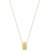 "Diva" Gold And Diamonds Pendant Necklace 2 "Diva" Gold And Diamonds Pendant Necklace -Nanis Sales CS1 608 1