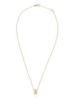 "Diva" Gold And Diamonds Pendant Necklace -Nanis Sales CS1 608 3