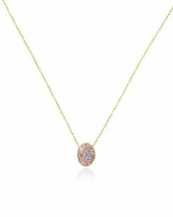 "Reverse" Gold, Sapphire, Tsavorite, Amethyst, Green Labradorite And Rock Crystal Double-face Necklace -Nanis Sales CS31 584 3