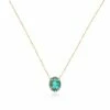 "Reverse" Gold, Sapphire, Tsavorite, Amethyst, Green Labradorite And Rock Crystal Double-face Necklace -Nanis Sales CS31 584 4