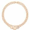 SUNSET "Ivy" Rose Gold Boules And Diamonds Iconic Convertible Necklace (short)
