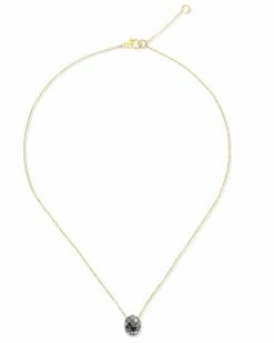 "Reverse" Gold, Diamonds And Ruby Necklace -Nanis Sales CS34 584 1