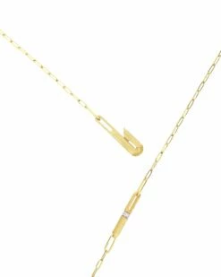 LIBERA Soffio Gold And Diamonds Y Necklace -Nanis Sales CS8 602 ST D