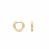 "libera" Gold Hoop Earrings (small) -Nanis Sales OA3 602 02
