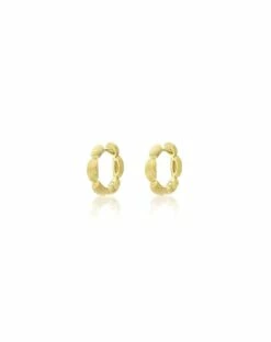 "Diva" Gold Hoop Earrings (small)