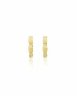 "Diva" Gold Hoop Earrings (medium) 8 "Diva" Gold Hoop Earrings (medium) -Nanis Sales OA4 608 F