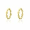 "Diva" Gold Hoop Earrings (large) 1 "Diva" Gold Hoop Earrings (large) -Nanis Sales OA5 608 D